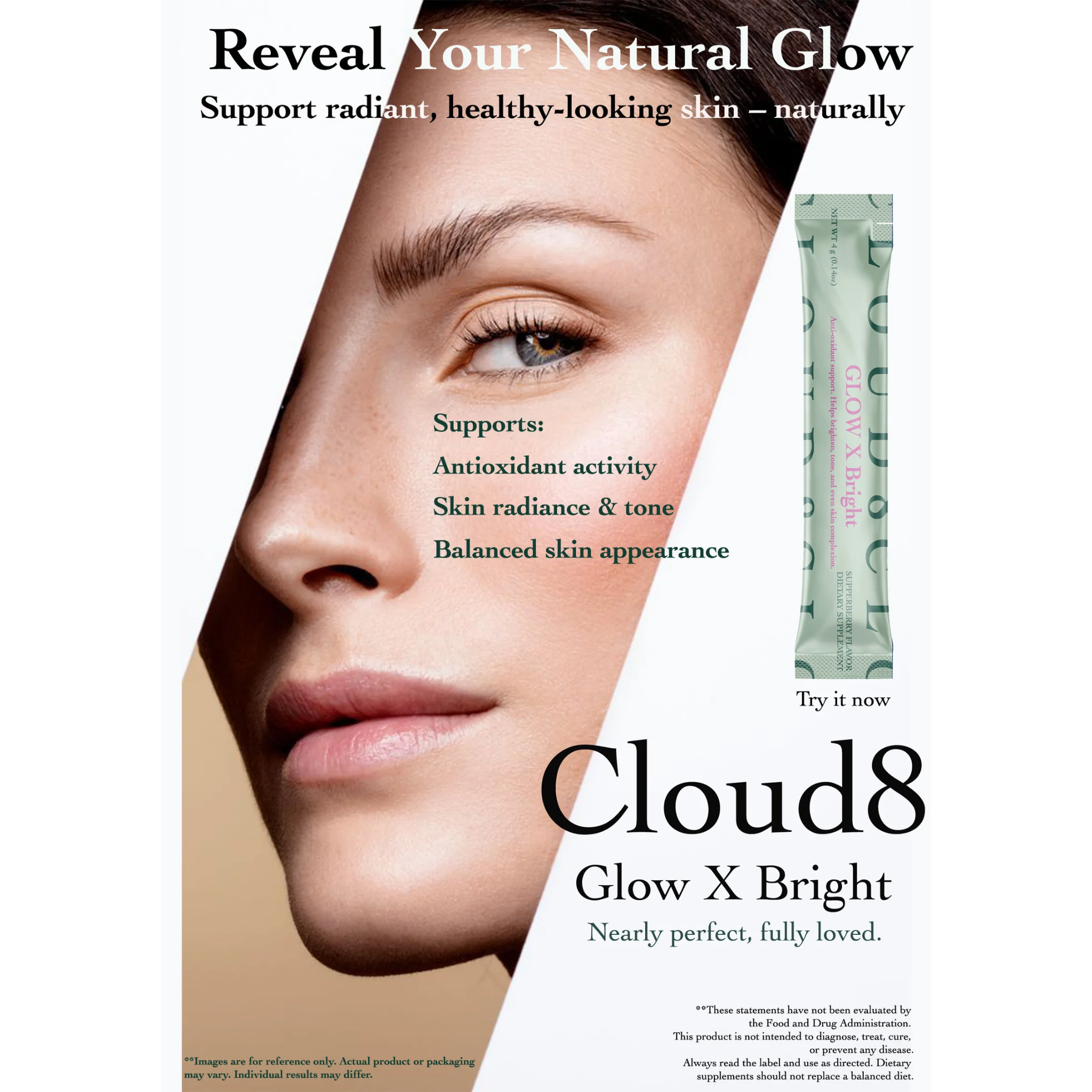 Retail Starter LARGE 10 x 1 week Pack + 5 x 30 day box - CLOUD8 Glow X Bright