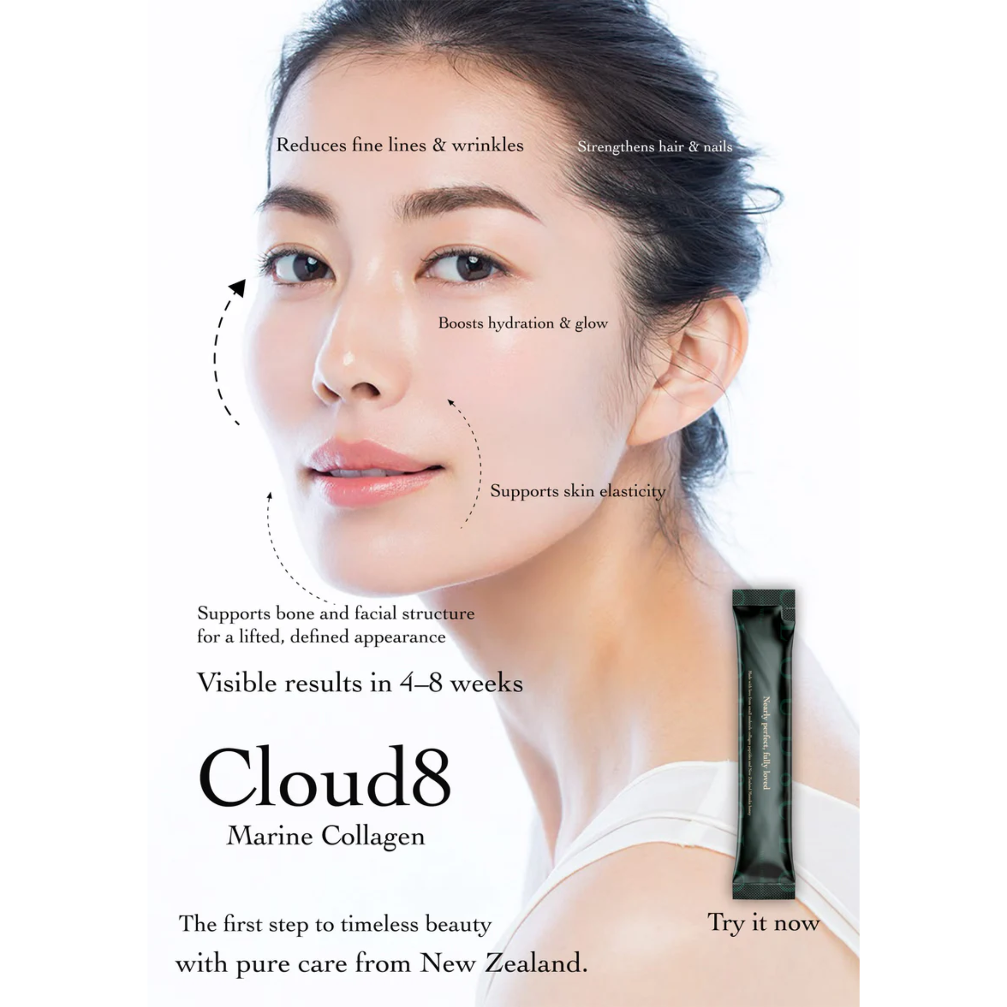 Retail Starter SMALL 10 - 1 week Pack - CLOUD8 Marine Collagen