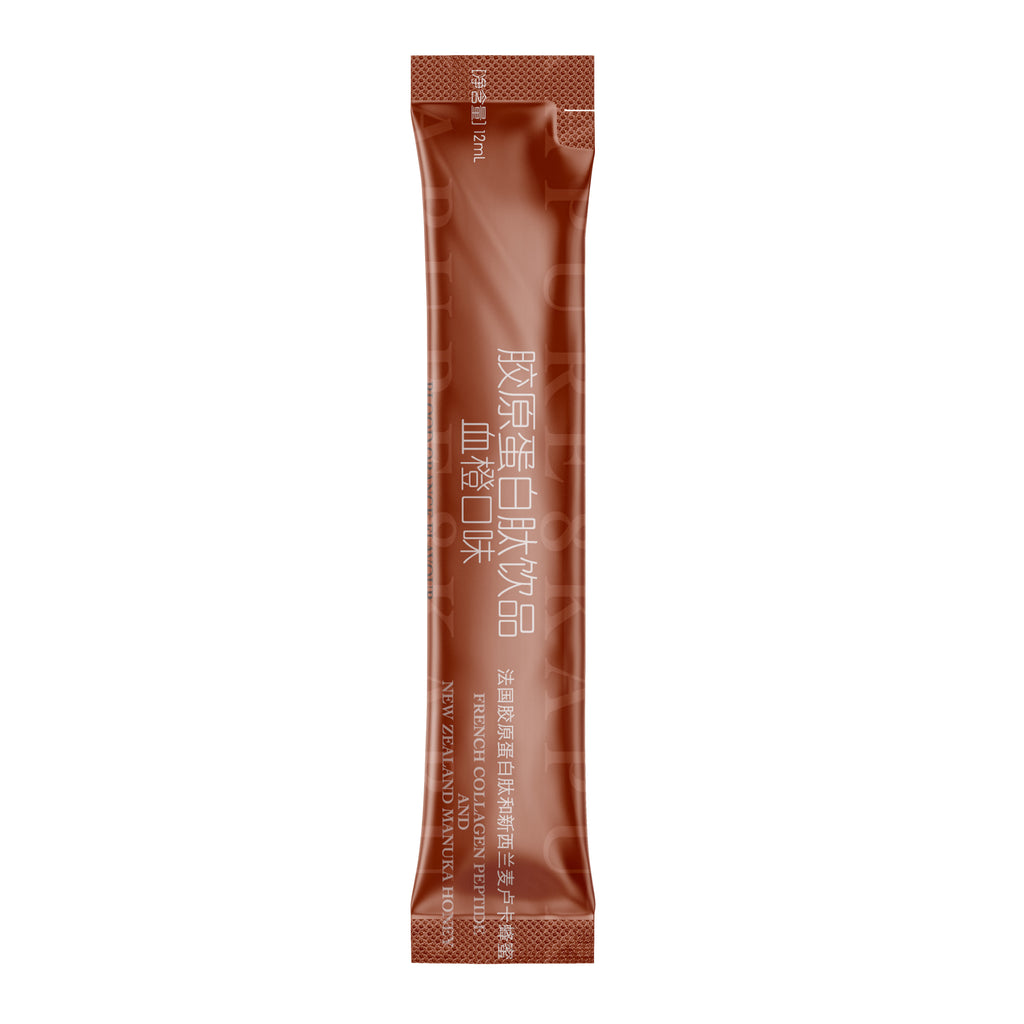 Kapure8 - Marine Collagen - Blood Orange Flavour - 15 liquid sachets