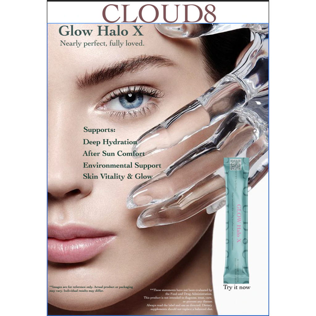 Retail Starter SMALL 10 x 1 week Pack CLOUD8 Glow Halo X