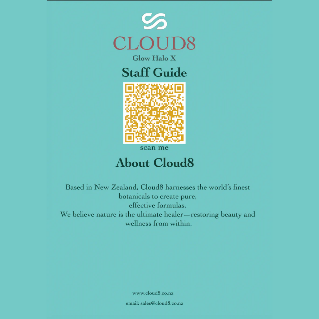 Retail Starter SMALL 10 x 1 week Pack CLOUD8 Glow Halo X