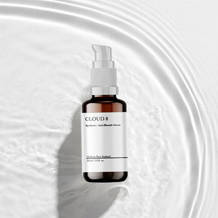 Cloud8 SpotLess Anti-Acne Serum 30mL NZ made, acne treatment and blemish-fighting serum with free tracked shipping