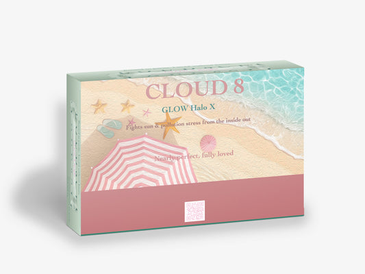 GLOW Halo X - Skin replenishment from the elements - 30 Sachet Box