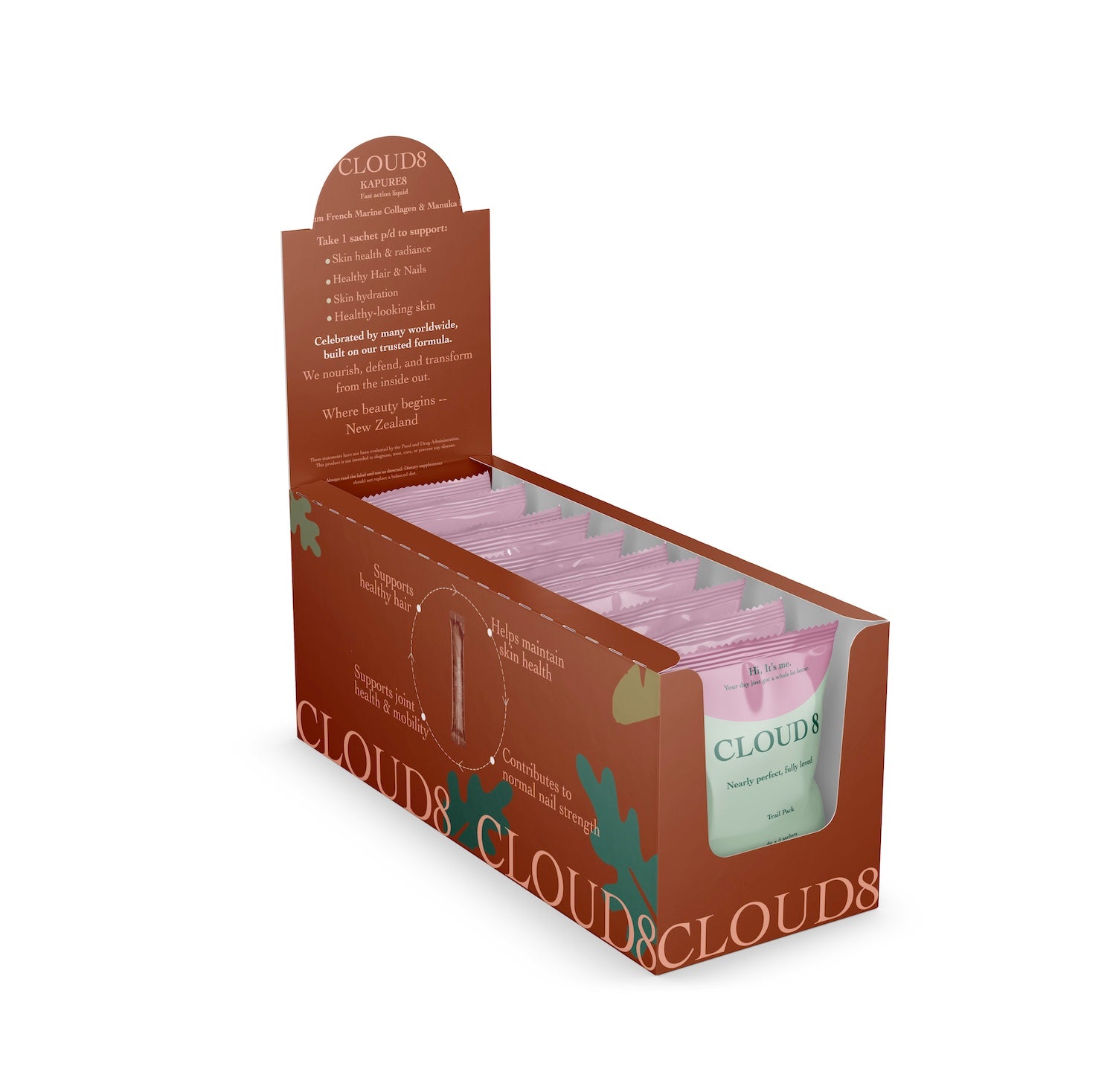 Kapure8 Liquid - MARINE COLLAGEN (v small) Retail Starter 5 - 1 week Pack
