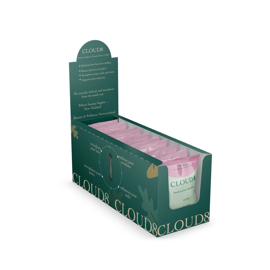 Retail Starter LARGE 10 x 1 week Pack + 5 x 30 day box - CLOUD8 Marine Collagen (Copy)