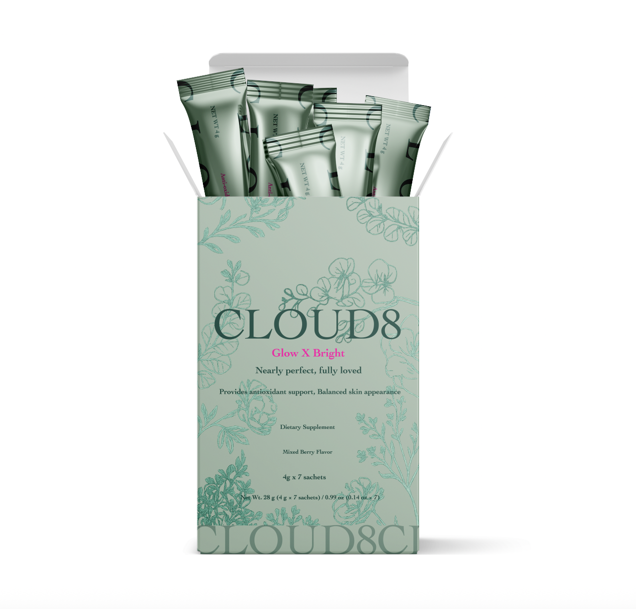 Retail Starter LARGE 10 x 1 week Pack + 5 x 30 day box - CLOUD8 Glow X Bright