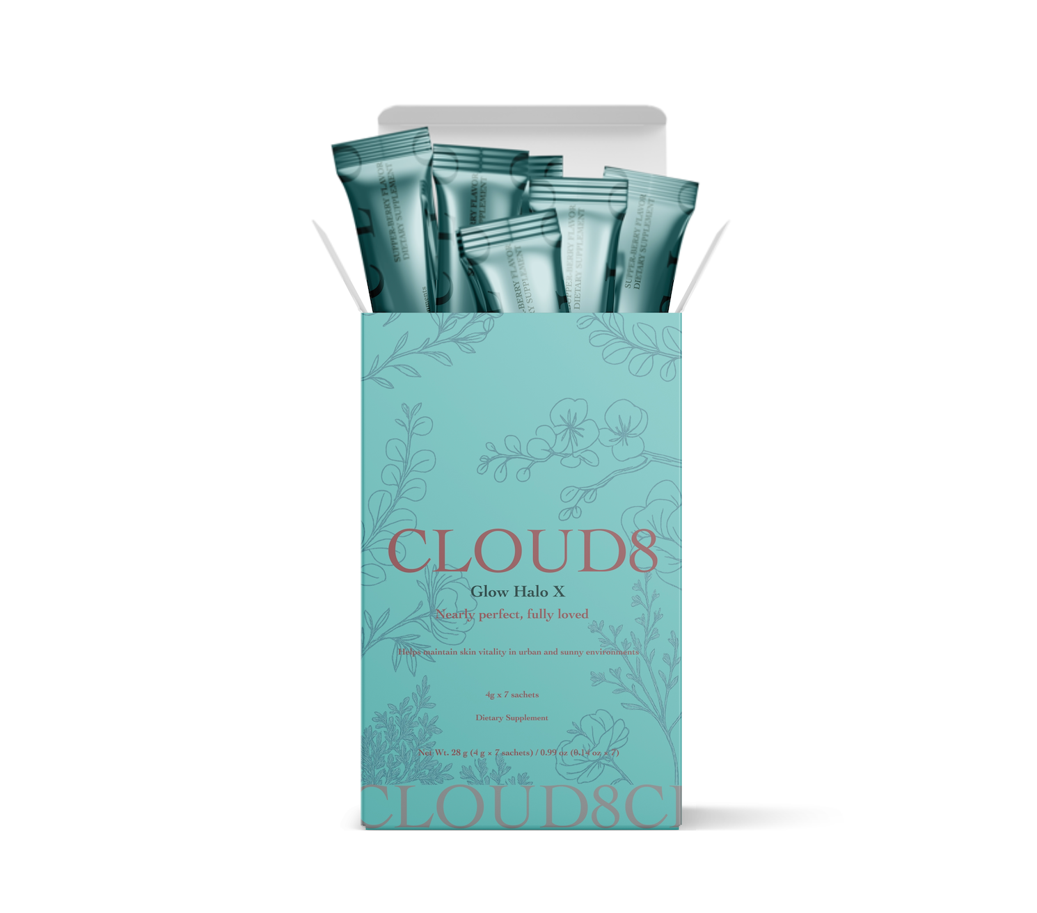 Retail Starter SMALL 10 x 1 week Pack CLOUD8 Glow Halo X