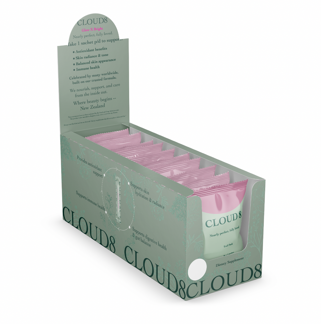 Retail Starter SMALL 10 x 1 week Pack CLOUD8 Glow X Bright