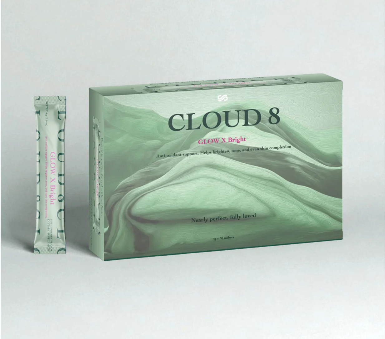 Retail Starter LARGE 10 x 1 week Pack + 5 x 30 day box - CLOUD8 Glow X Bright